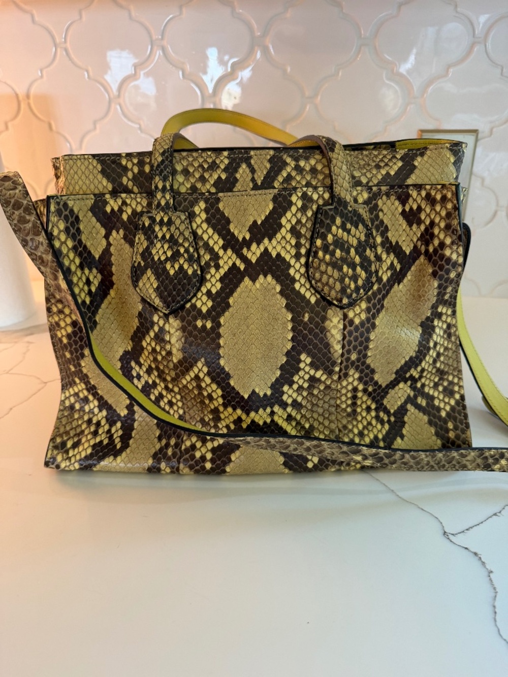 Gucci Snakeskin Rambler